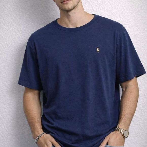 Polo by Ralph Lauren Other - Polo-ralph-lauren Men's Navy and Blue T-shirt